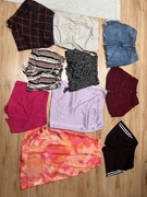 Zestaw Paczka ubrań 80+ duża paka ubrań rozmiary xs s m