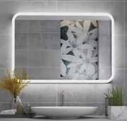 Lustro Prostokąt LED