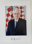 Ivo Josipović - prezydent Chorwacji - autograf   