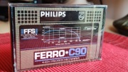 Kaseta magnetofonowa PHILIPS FERRO C-90 folia