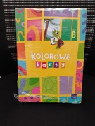 Kolorowe karty. Poziom B Pięciolatek Pakiet Box przedszkole