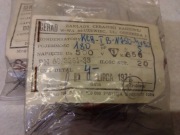 Kondensator ceramiczny rurkowy L-5 CERAD 180 pF 500V