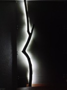 Lampa drewniana led rustykalna ,boho loft 