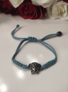 Versace bransoletka meduza niebieska pre-owned