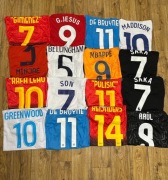 Koszulki piłkarskie w wersjach meczowych