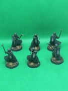 Czarny numenorczyk 6 szt nadziak żwyica ( niemalowane)