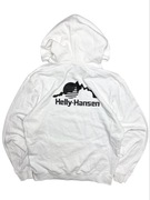 Biała bluza Helly Hansen sportowa north logo nadruk haft nike adidas M