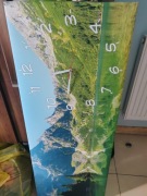 Obraz morskie oko z zegarem