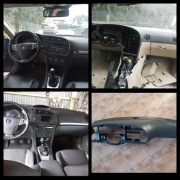 Saab 9-3 9-5 kokpit deska rozdzielcza konsola aero