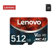 Karta pamięci microSD Lenovo 512GB + Adapter SD | do smartfona i kamery