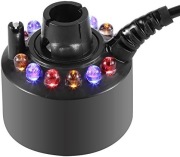 12 LED Mist Maker Fogger, kolorowy Fish Tank Mister Fogger