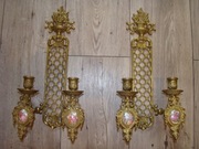 Bardzo ładny kinkiet mosiężny