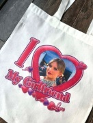 Torebka torba tote bag materiał non woven wymiary 36x40 cm TAYLOR SWIFT