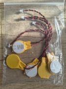 Bateria CR2032 BIOS CMOS + Trackpoint  5 sztuk/zestaw do laptopów Dell