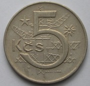 Czechosłowacja 5 koron 1975