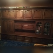 Mebloscianka szafka zabytklwa dab debowa komoda