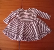 sukieneczka w paseczki -rozmiar  68/74cm