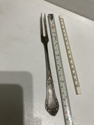 widelec do wędlin HERFA MET - 60 w srebrze kolekcjonerski hefra stary