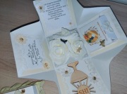 Exploding box pamiątka z okazji I Komunii Św.