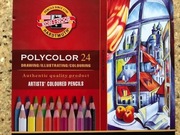 Kredki Koh-I-Noor Polycolor 3824 24 kolory w metalowym opakowaniu
