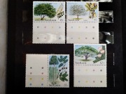 Znaczki Saint Lucia 1984 drzewa floe