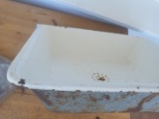 zlew żeliwny umywalka emalia loft 50x40 cm PRL