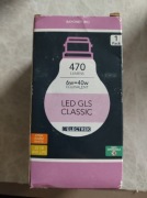 Żarówka do angielskiej lampy 6w LED classic Bulb BC 470 lumens ciepły A+