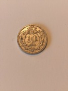 Moneta 10 hellerów 1893 Austro-Węgry