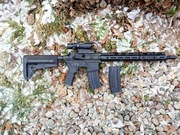 karabin ASG CM097 cyma ar-15 airsoft, replika na kulki, tunning, perun