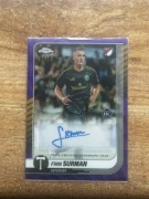 Topps Chrome Finn Surman RC /75 auto