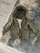 Kurtka chłopięca 92 cm Lupilu parka płaszczyk odpinany kaptur przejściowa