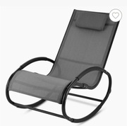 Fotel ogrodowy bujany