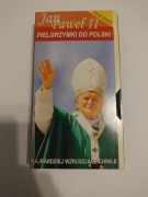Kaseta VHS Film Video - Jan Paweł II Pielgrzymki do Polski 