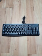 klawiatura Logitech MK120 kabel USB czarna nowa (bez myszki)