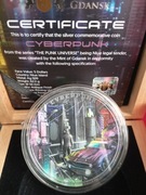 SREBRNA MONETA CYBERPUNK 2oz