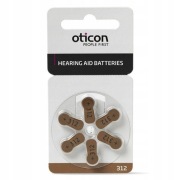 Baterie OTICON 312 x 60 szt. 