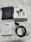 Słuchawki przewodowe HiFi Stereo Jack 3,5 mm z mikrofonem 