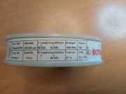 Molibden drut średnica 0,2 mm 710 m na szpulce 