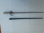 Bagnet francuski LEBEL wz. 1886 z pochwą
