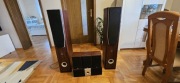 Hts 501 m audio 2 Kolumny,  3 głośniki, sobwofer