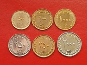 Iran - zestaw 6 monet