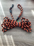 smycz miejska 5m pomarańczowa 