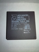 Stary procesor AMD 486 DX4 uszkodzony