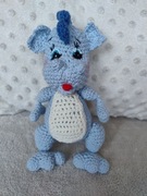 Smok/ dinozaur na szydełku