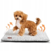 MORA PETS Samonagrzewający Koc Dla Kota i Psa Miękki i Cichy 74x48 cm