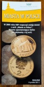 Folder NBP 2011 - Kalisz Miasta w Polsce 2 zł GN