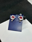 Eleganckie srebrne kolczyki S925