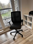 Fotel biurowy obrotowy czarny | Wrocław