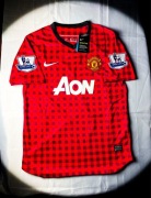 (M) Manchester United Czerwona Vintage Jersey Retro Premier League 2012/13