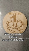 Grawer w drewnie miesiące 